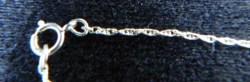 silver chain smoky pendant b